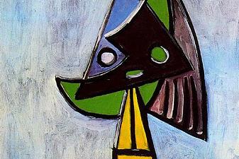 Head of a woman (Olga Picasso)