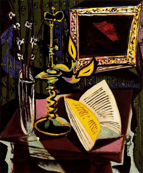 Still life with candlestick 