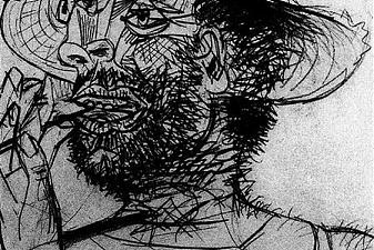 Man with ice-cream cone