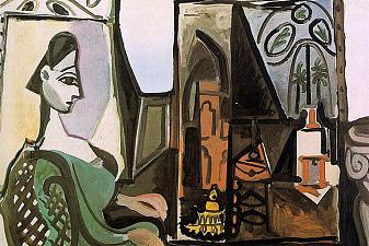 Jacqueline at the studio