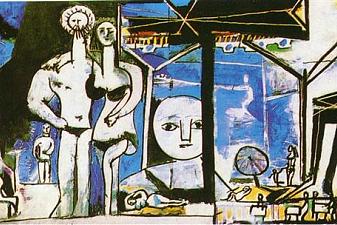 The beach in Garoupe