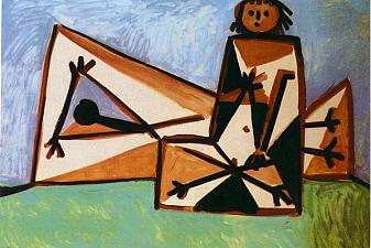 Man and woman on the beach