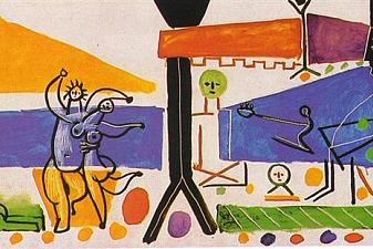 The beach in Garoupe