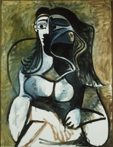 Woman in Armchair 