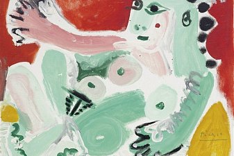 Seated Nude supported by Cushions (Jacqueline)