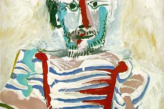 Seated man (Self-portrait)