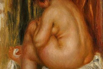 After Bathing (nude study)