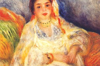 Algerian woman seated