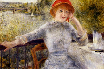 Alphonsine Fournaise on the Isle of Chatou