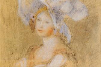 Amelie Dieterie in a White Hat