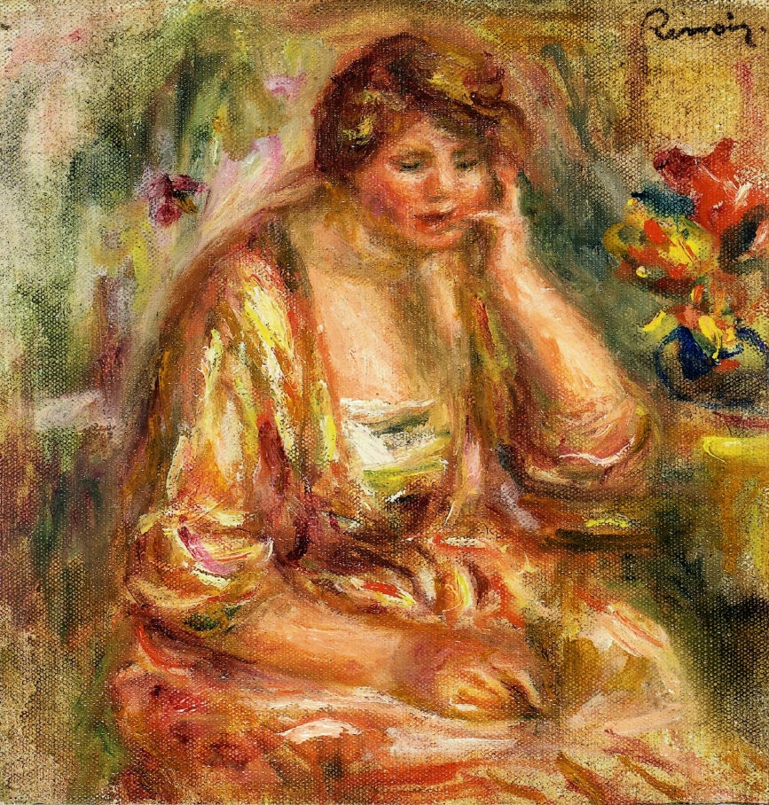 Andree in a Pink Dress 