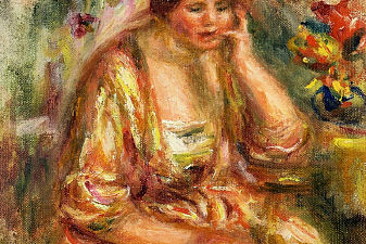 Andree in a Pink Dress