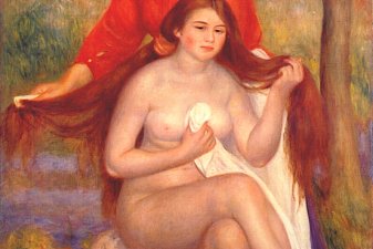 Bather and maid (The Toilet)