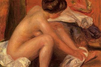 Bather Drying Her Feet