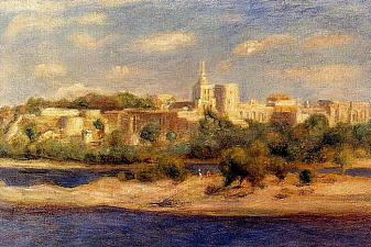 Bathers on the Banks of the Thone in Avignon
