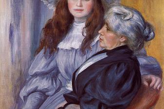 Berthe Morisot and Her Daughter Julie Manet