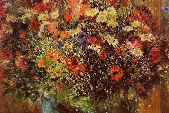 Bouquet in front of a Mirror