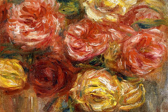 Bouquet of Roses in a Vase