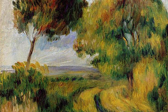 Breton Landscape Trees and Moor