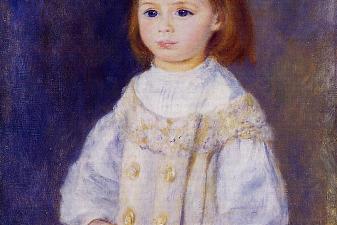 Child in a White Dress (Lucie Berard)