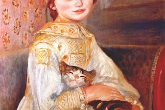 Child with Cat (Julie Manet)