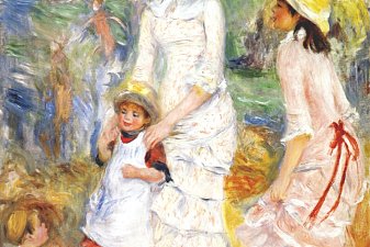 Children on the seashore