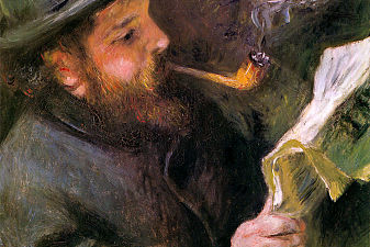 Claude Monet Reading