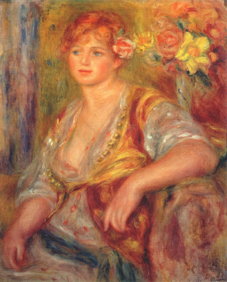 Dedee in spanish dress 