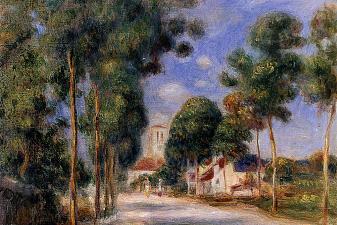 Entering the Village of Essoyes