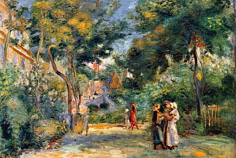 Figures in a Garden