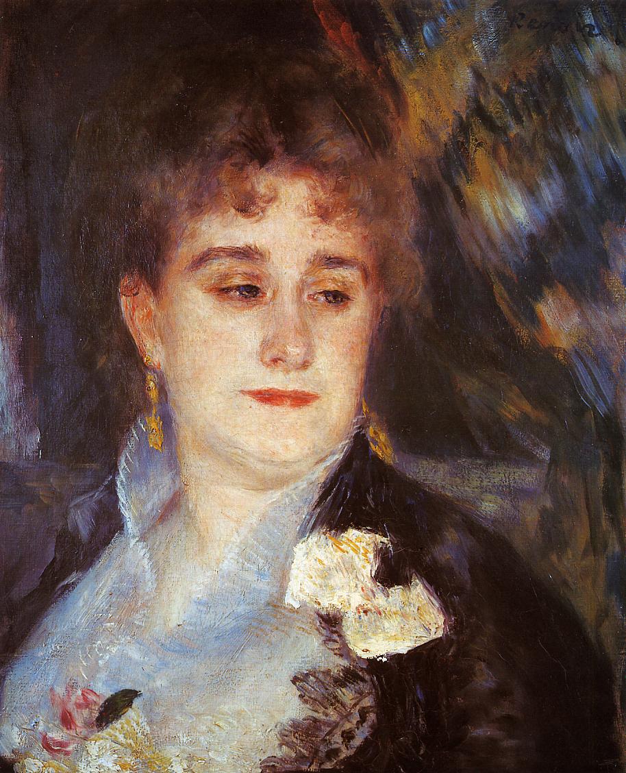 First Portrait of Madame Georges Charpeitier 