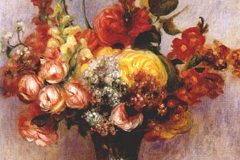 Flowers in a vase