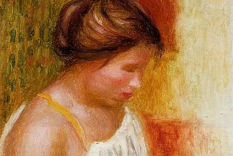 Gabrielle in a Chemise