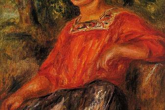 Gabrielle in the Garden at Cagnes