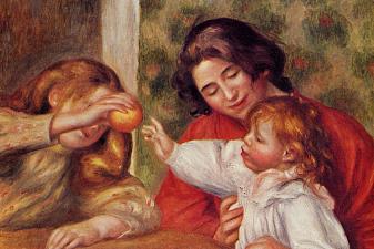 Gabrielle, Jean and a Little Girl