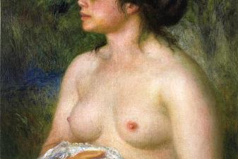 Gabrielle with a Rose (The Sicilian Woman)