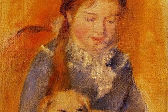 Girl with a Dog