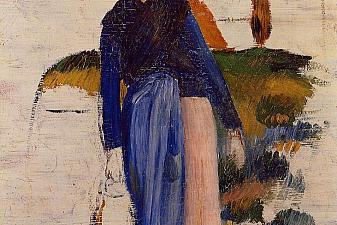 Girl with Red Stockings