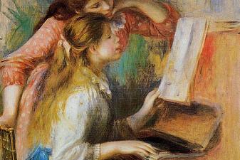 Girls at the Piano