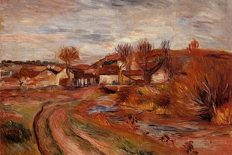 Landscape in Normandy