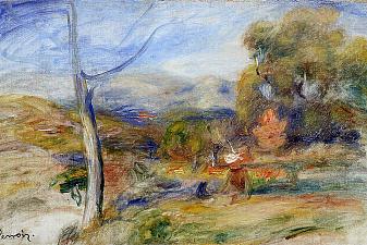 Landscape near Cagnes