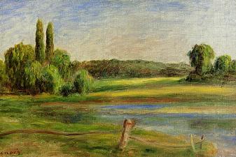 Landscape with Fence