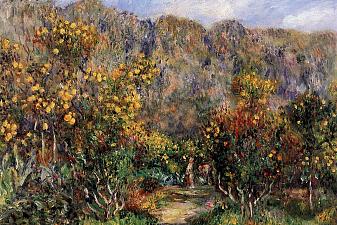 Landscape with Mimosas