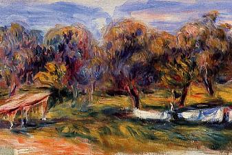 Landscape with Orchard