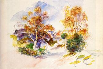 Landscape with Trees