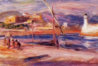 Lighthouse and Fort Carre Antibes