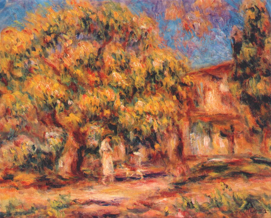 Lime Tree and Farmhouse 