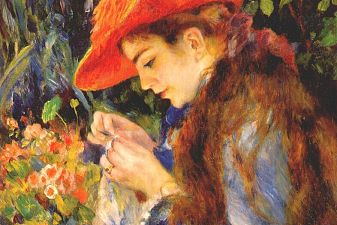 Marie Therese durand ruel sewing