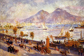 Mount Vesuvius in the Morning