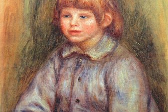 Seated Portrait of Claude Renoir